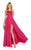 Alyce Paris - 60459 Halter Fitted Evening Gown with Slit
