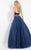 Rachel Allan  - 6049 Two Piece Lace Tulle Ballgown in Blue