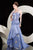 MNM Couture - 6050 Bedazzled Sweetheart A-line Dress In Purple