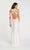 Alyce Paris - 60537 Fitted Jewel Sheath Evening Gown In White