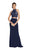 Alyce Paris - 60547 Beaded Lace Two Piece High Halter Evening Dress