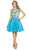Nox Anabel - 6059 Sleeveless Illusion Adorned Cocktail Dress