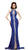 Johnathan Kayne - 6062 High Halter Keyhole Gown in Blue