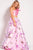 60771 Two Piece Asymmetrical A-line Dress