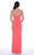 Decode 1.8 - Strapless Bejeweled Sweetheart Evening Gown 182238 in Orange