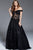 60814 Sequined Off-Shoulder Ballgown