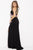 60892 Two-Piece Halter Neck Sheath Gown