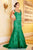 MNM Couture - 6090 Embellished Sweetheart Trumpet Dress In Green