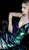 Jovani - 60931 Multi-colored Sequined Plunging V-neck Sheath Dress in Blue