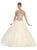 May Queen - Strapless Sweetheart Gilded Quinceanera Ballgown LK-74