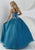 Tiffany Homecoming - Iridescent Chiffon Sweetheart Long Evening Gown 61146 in Blue