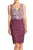 Adrianna Papell - Sleeveless Cocktail Dress 41915810 in Purple