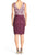 Adrianna Papell - Sleeveless Cocktail Dress 41915810 in Purple