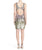Adrianna Papell - Multi-Color Sequined Short Dress  41921970 in Silver and Multi-Color