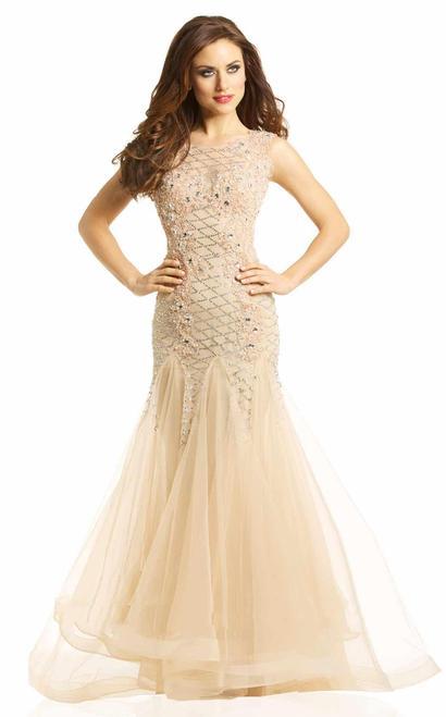 Lara Dresses - 32525 in Champagne