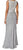 Adrianna Papell - 81928040 Sleeveless Embellished Bateau Sheath Dress in Silver