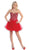 Strapless Sweetheart Corset Cocktail Dress