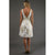 Sue Wong - Ivory Gold Short Dress Cocktail Dress