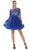 May Queen - Long Sleeved Lace Party Dress