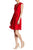 Taylor - Surplice Faux Wrap Dress 8700M in Red