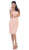 May Queen - MQ1253 Stylish Cap Sleeve Lace Formal Dress - 1 pc Mint in Size M, 1 Pc. Burgundy in size M Available