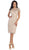 May Queen - MQ1253 Stylish Cap Sleeve Lace Formal Dress - 1 pc Mint in Size M, 1 Pc. Burgundy in size M Available