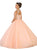 May Queen - Embellished V-neck Evening Gown