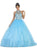 Exquisite High Illusion Organza Formal Ballgown