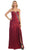 Pleated Asymmetrical Waist Strapless Prom Gown