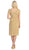 May Queen - Tiered Scallop Lace V-Neck Formal Dress MQ974