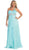Ornate Strap Ruched Sweetheart A-line Prom Dress