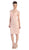 Tiered Scallop Lace V-Neck Formal Dress