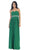 May Queen - Strapless Sweetheart Rhinestone Chiffon Prom Dress