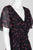 Sam Edelman - 61F010 Feather Print Handkerchief Hem Dress In Black and Print