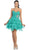 Strapless Ruched Prom Dress with Ruffle Skirt