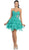 May Queen - Strapless Ruched Prom Dress with Ruffle Skirt