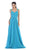 Pleated Sweetheart A-line Evening Dress