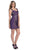 Shirred Sweetheart Sheath Cocktail Dress