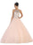 Jewel-Encrusted Halter Neck Ball Gown