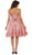 Sparkling Embroidered Sweetheart Cocktail Dress