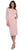 May Queen - MQ1441 Lace Long Sleeve Bateau Sheath Cocktail Dress