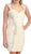 Shirred Sweetheart Sheath Cocktail Dress