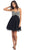 May Queen - Crystal Encrusted Bust Sweetheart Cocktail Dress