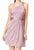 Adrianna Papell - One Shoulder Cocktail Dress 41889170 in Pink
