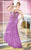 Alyce Paris - Bedazzled Strapless Sweetheart Long Mermaid Dress 6205 In Purple