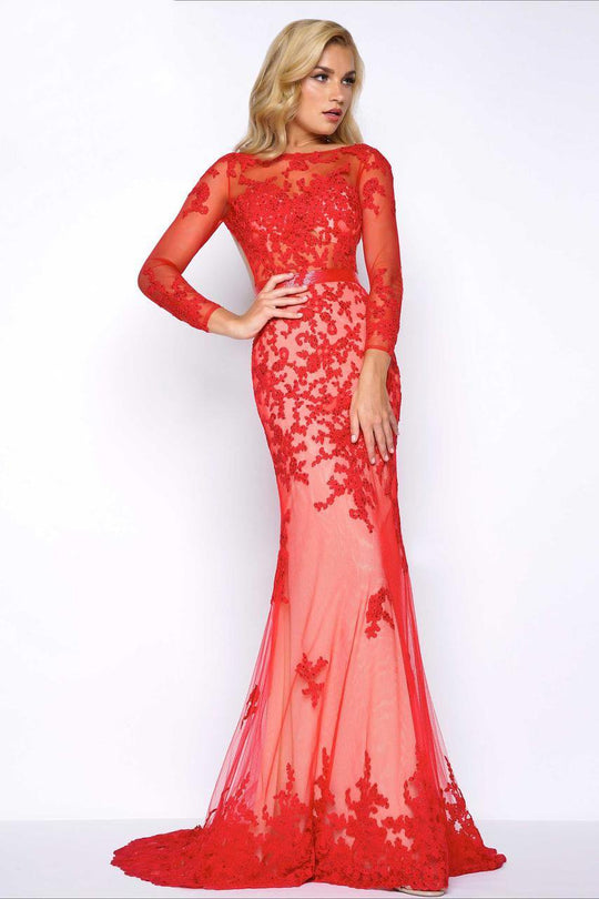 Mac Duggal - Prom Style 62062M in Red