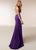 Jasz Couture - 6210 Crisscross Strapped Backless Jersey Gown In Purple