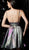 Jovani - 62128 Iridescent Sweetheart Pleated A-line Dress in Silver
