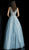 Jovani - 62147 Embellished Bateau Ballgown