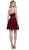 Illusion High Halter Lace Cocktail Dress